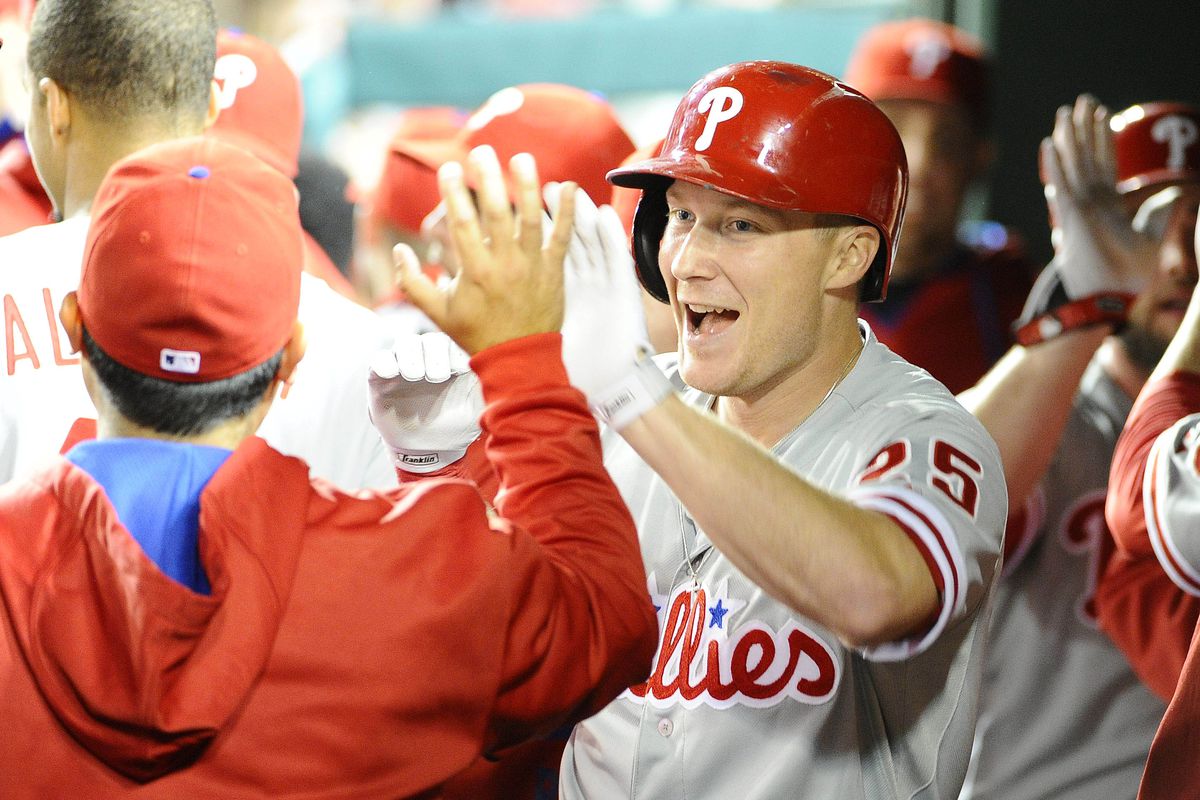 Pictured above: the next Chase Utley forgetting not to smile.