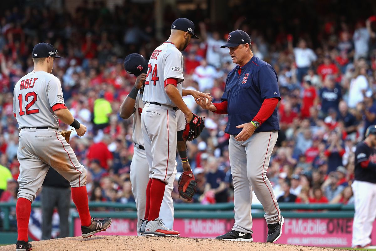 Division Series - Boston Red Sox v Cleveland Indians - Game Two