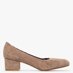 Trusty Jeffrey Campbell offers its 'Bitsie' style in suede, leather, and patent, in colors including white, blush, and baby blue.