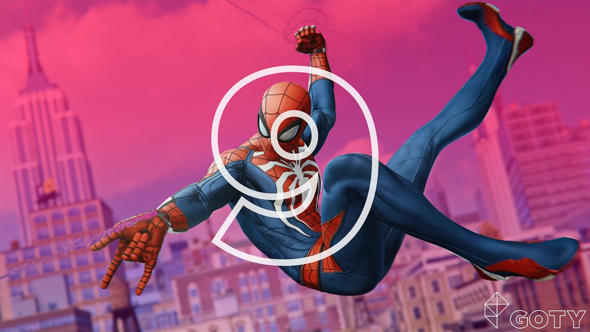 Marvel’s Spider-Man Polygon GOTY art