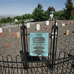 This Is the Place Heritage Park cemetery has nine adults; rest are children or infants.