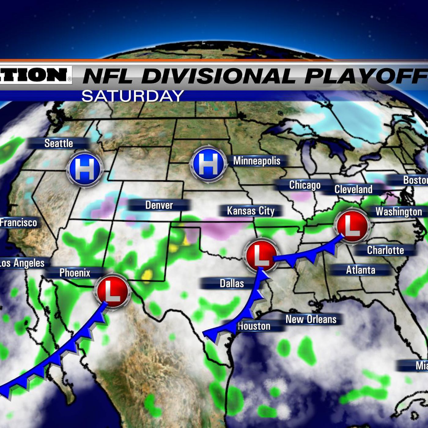 Nfl Weather Forecast Divisional Playoffs 2017 Watching For An