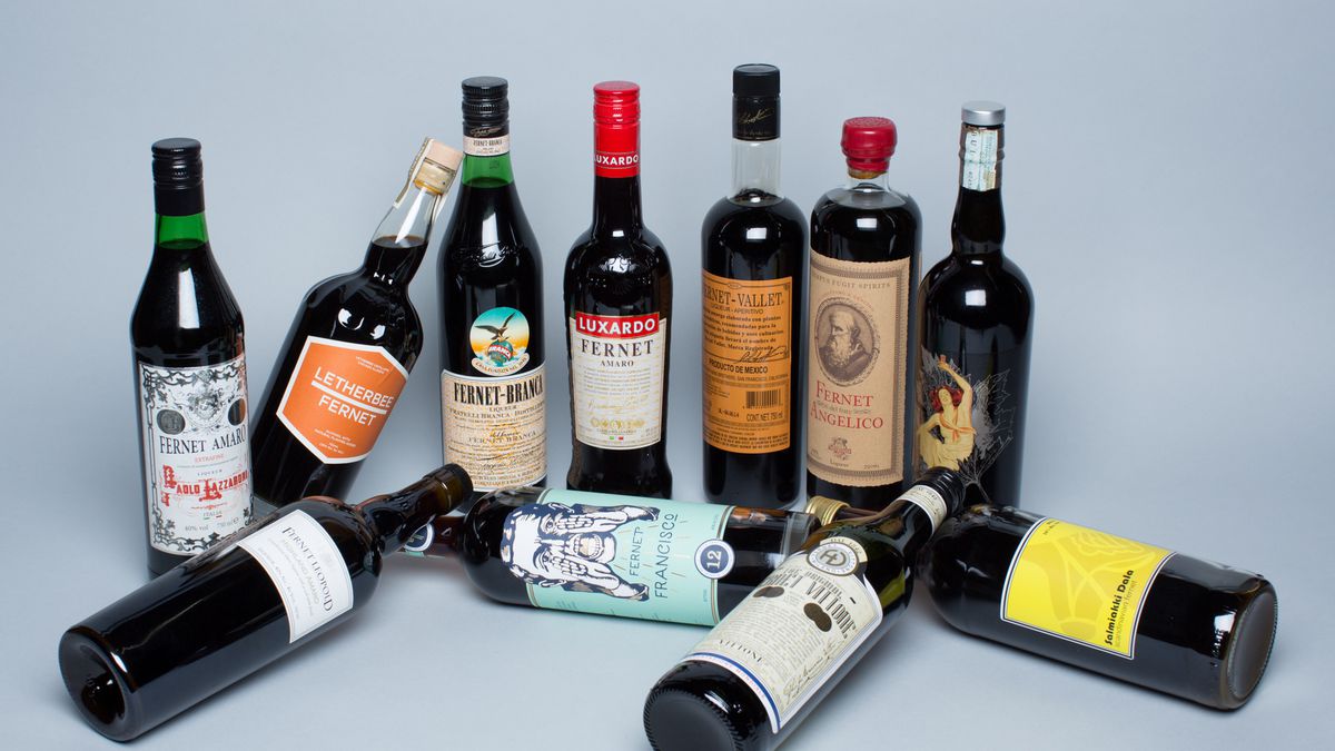 Assorted Fernets from around the world. 