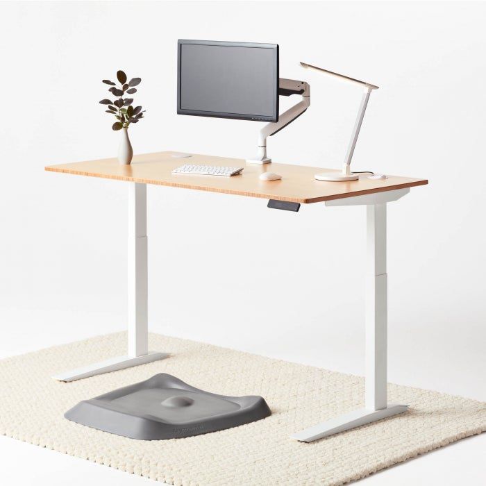 Fully Jarvis bamboo standing desk 