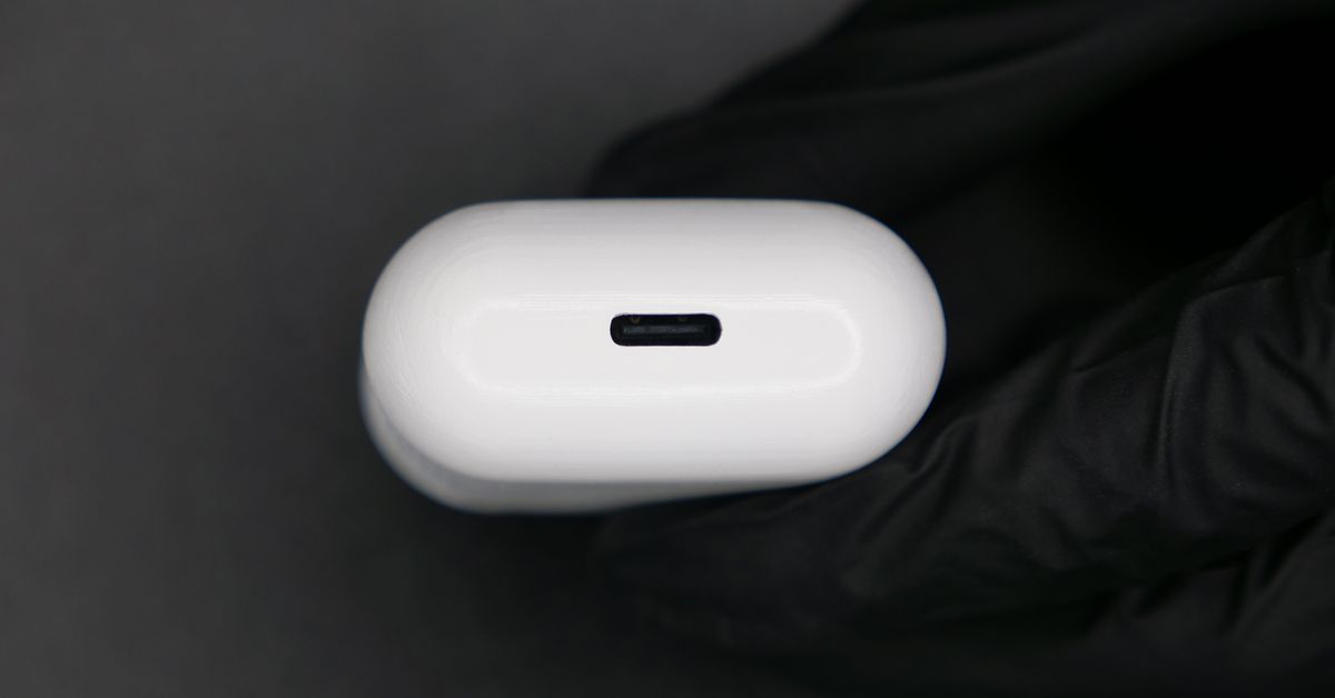 AirPods mod ditches Lightning port for USB-C