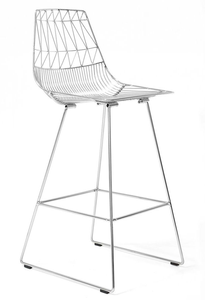 Bend Lucy Bar Stool in Chrome