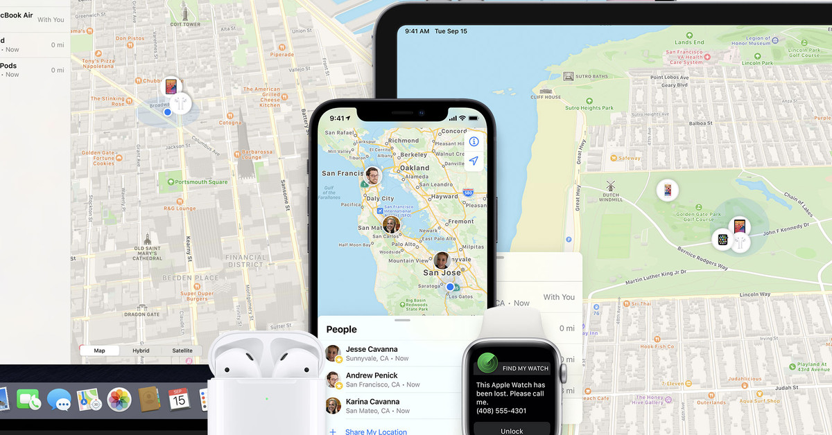Apple’s new Find My feature could let you know if you’re the one being tracked