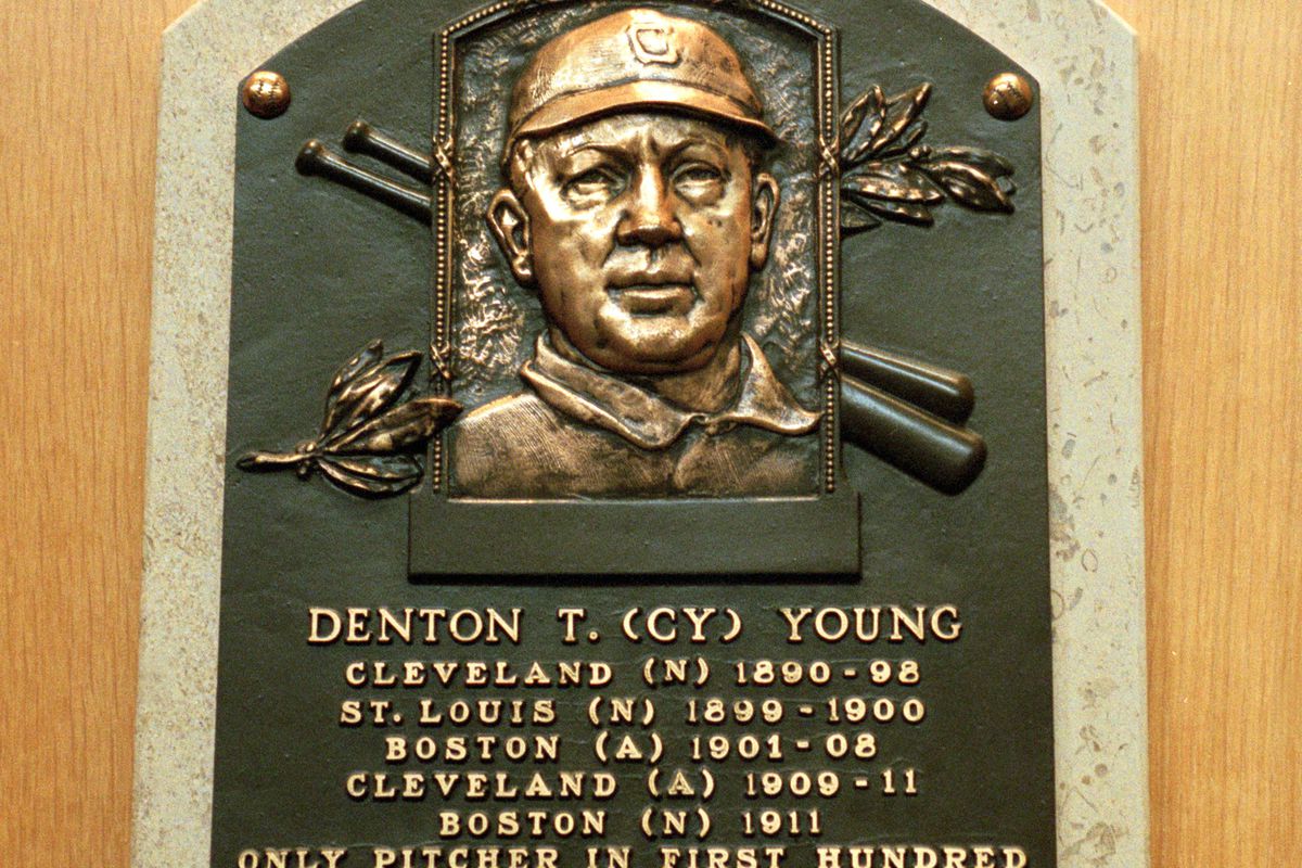 Cy Young Plaque