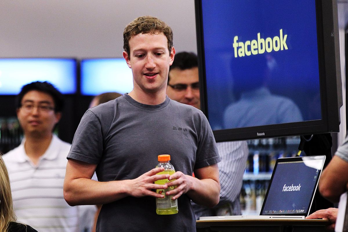 Mark Zuckerberg, of Facebook.