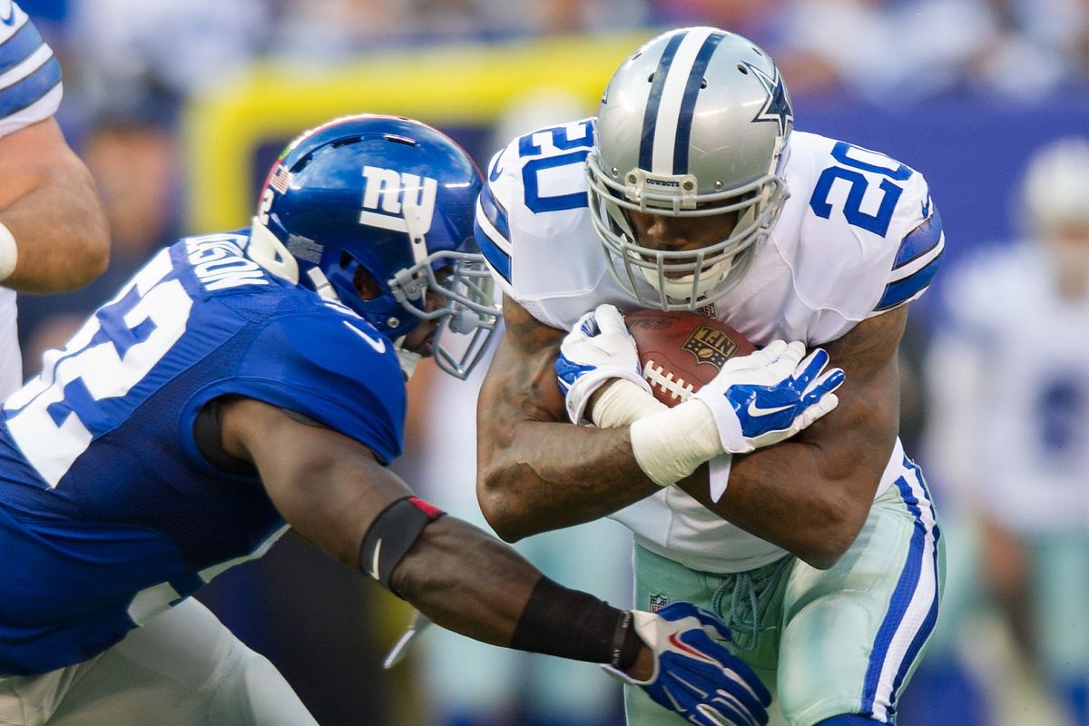 Darren McFadden takes the lead for Cowboys' running attack.