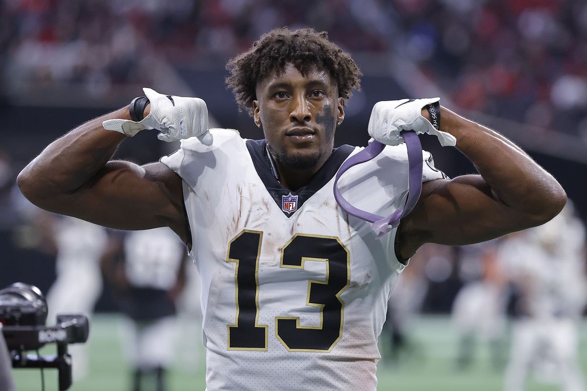 Michael Thomas spotted at OTAs for the first time this offseason - Canal  Street Chronicles