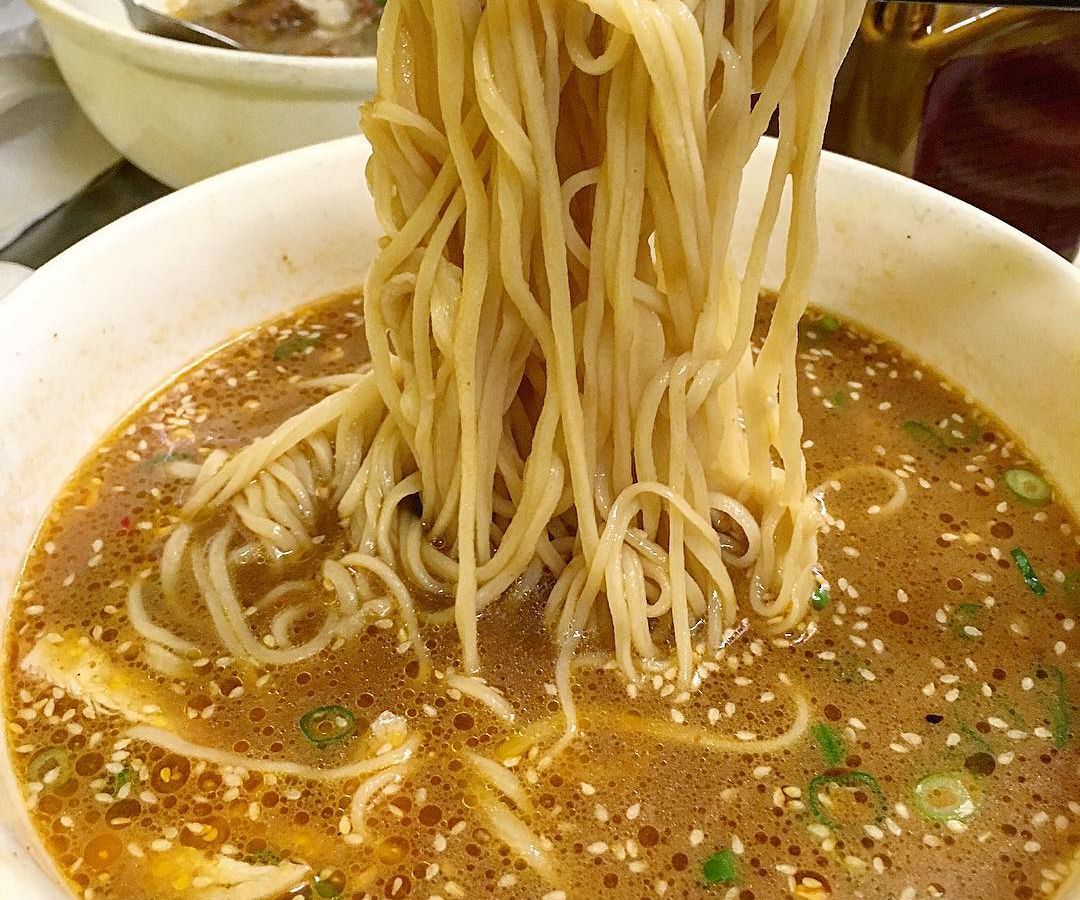 Noodle soup at Lanzhou La Mian
