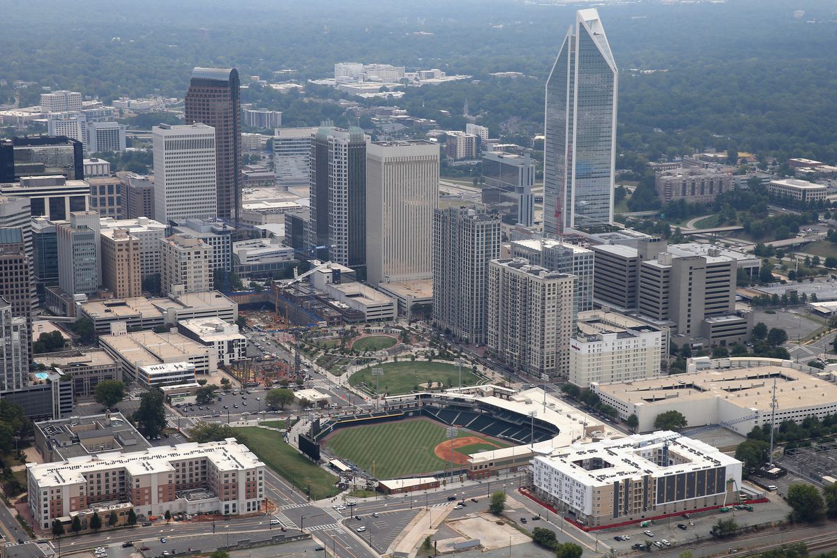 MLB realignment time! Let's make massive assumptions. (pictured: Charlotte, NC)
