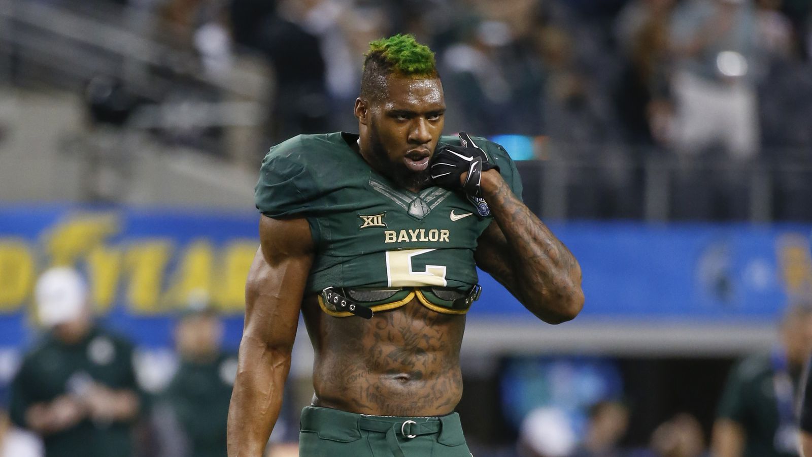 NCAA putting a stop to the Shawn Oakman jersey tuck.