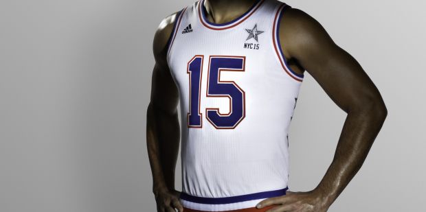 The 2015 NBA All-Star jerseys are wonderfully simple 