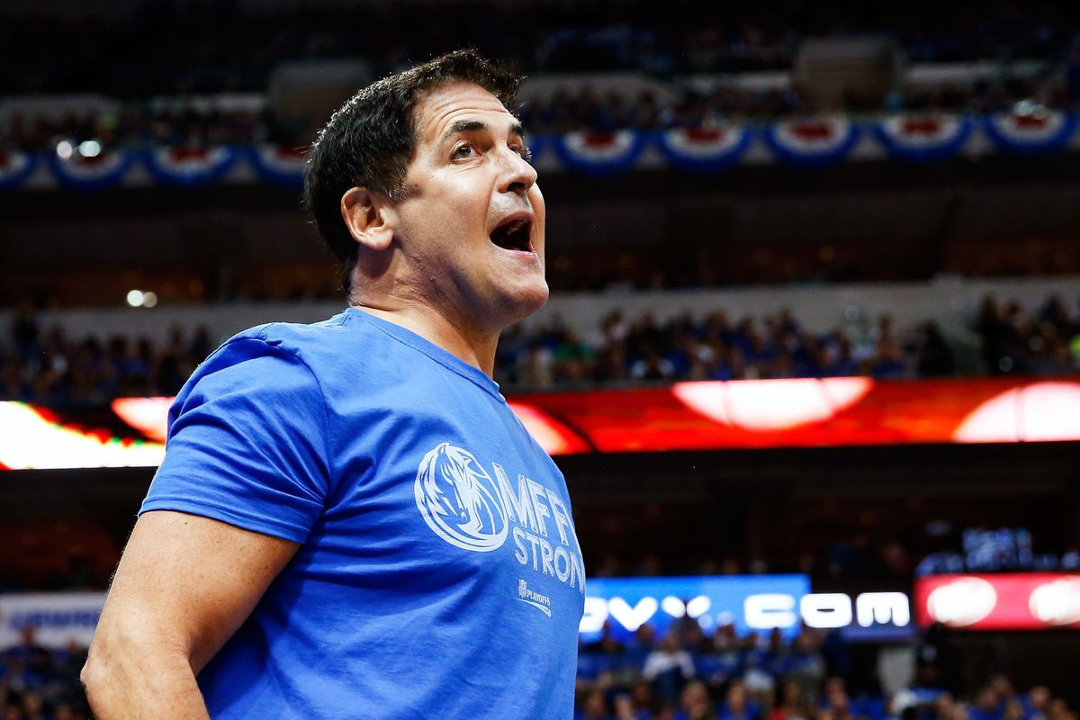 The mouth that roared, Mark Cuban