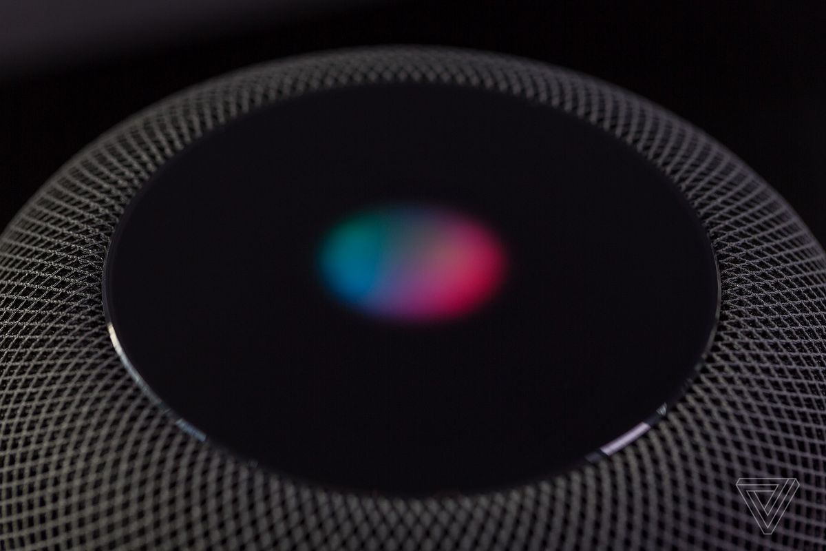 top of the homepod