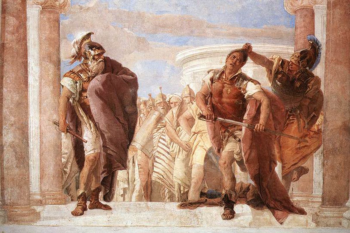 The Rage of Achilles by Giovanni Battista Tiepolo