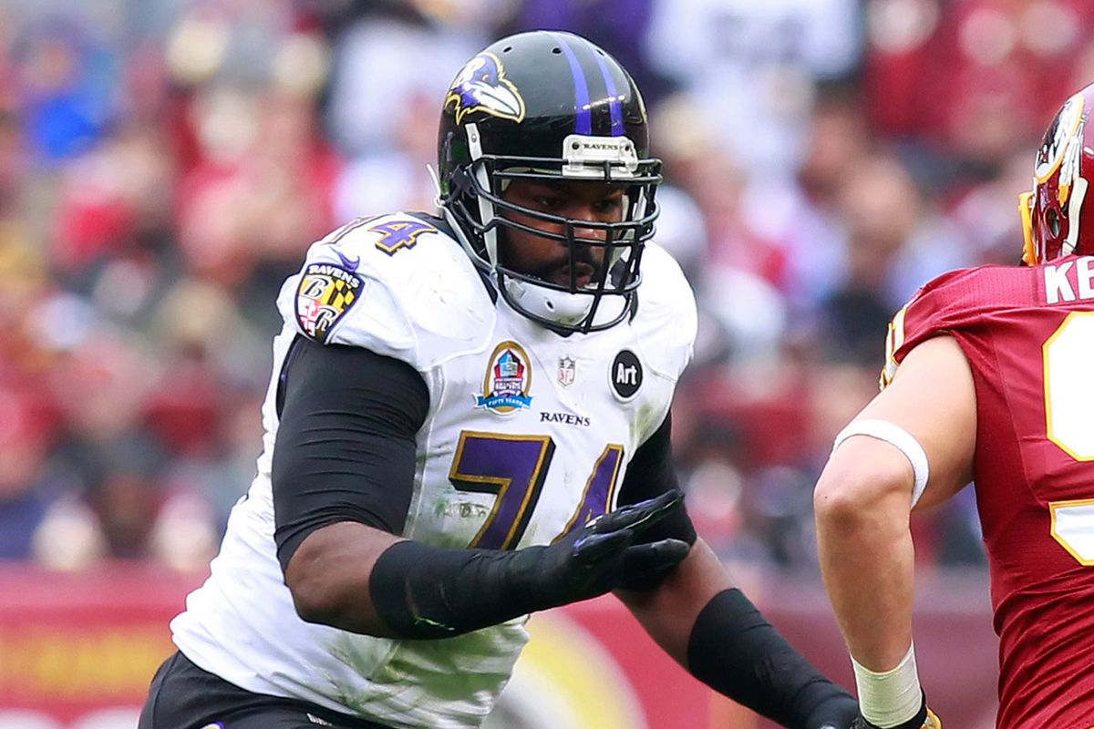 Michael Oher fully participated in Wednesday's practice, despite spraining his ankle last Thursday against Denver. 