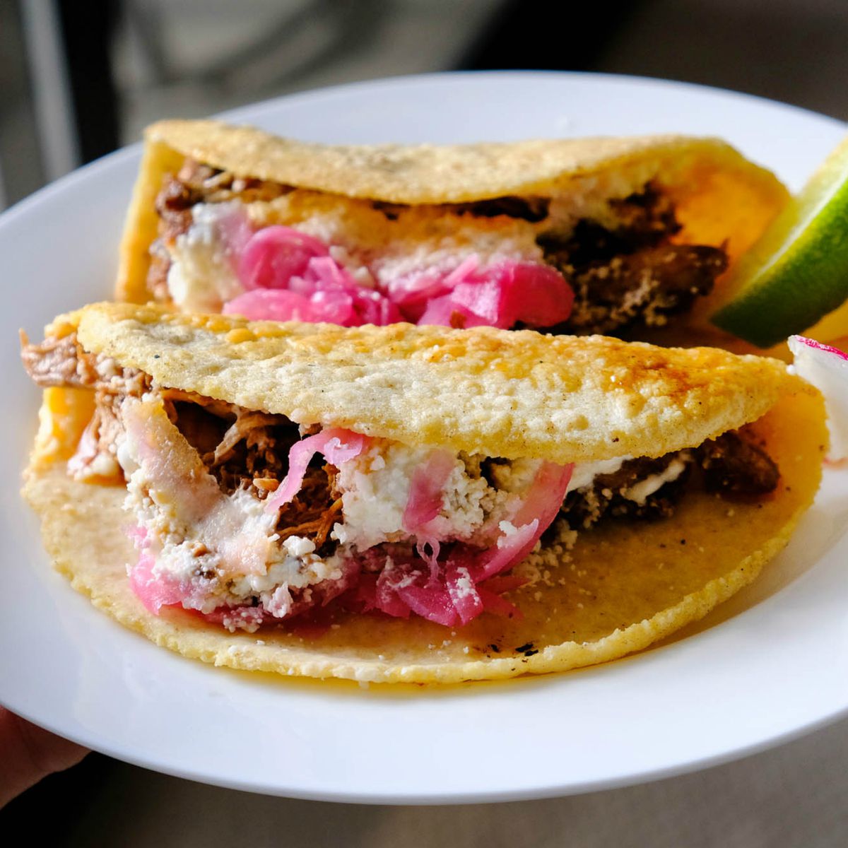 Tacos from Little Neon Taco in Seattle