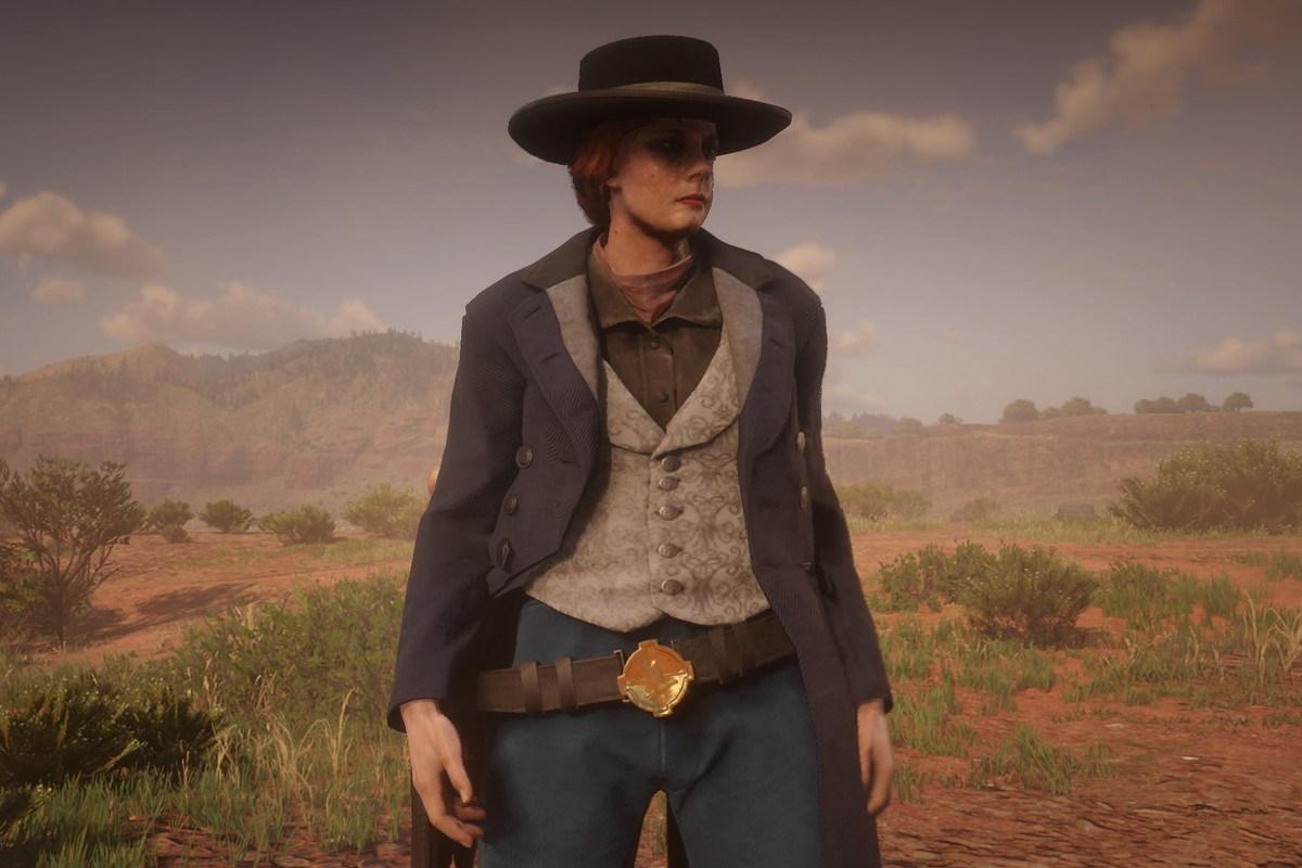 Red Dead Online - a shot of a player about to enter Gun Rush