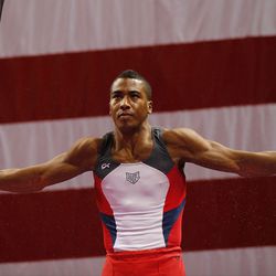 U.S. gymnast Josh Dixon