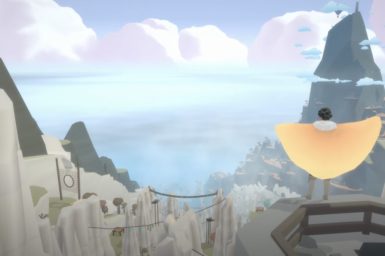 视频游戏 Laya's Horizo​​n 的屏幕截图。