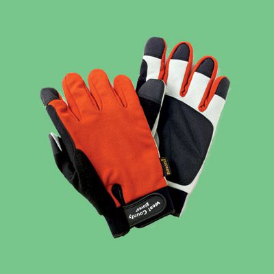 Waterproof gloves.
