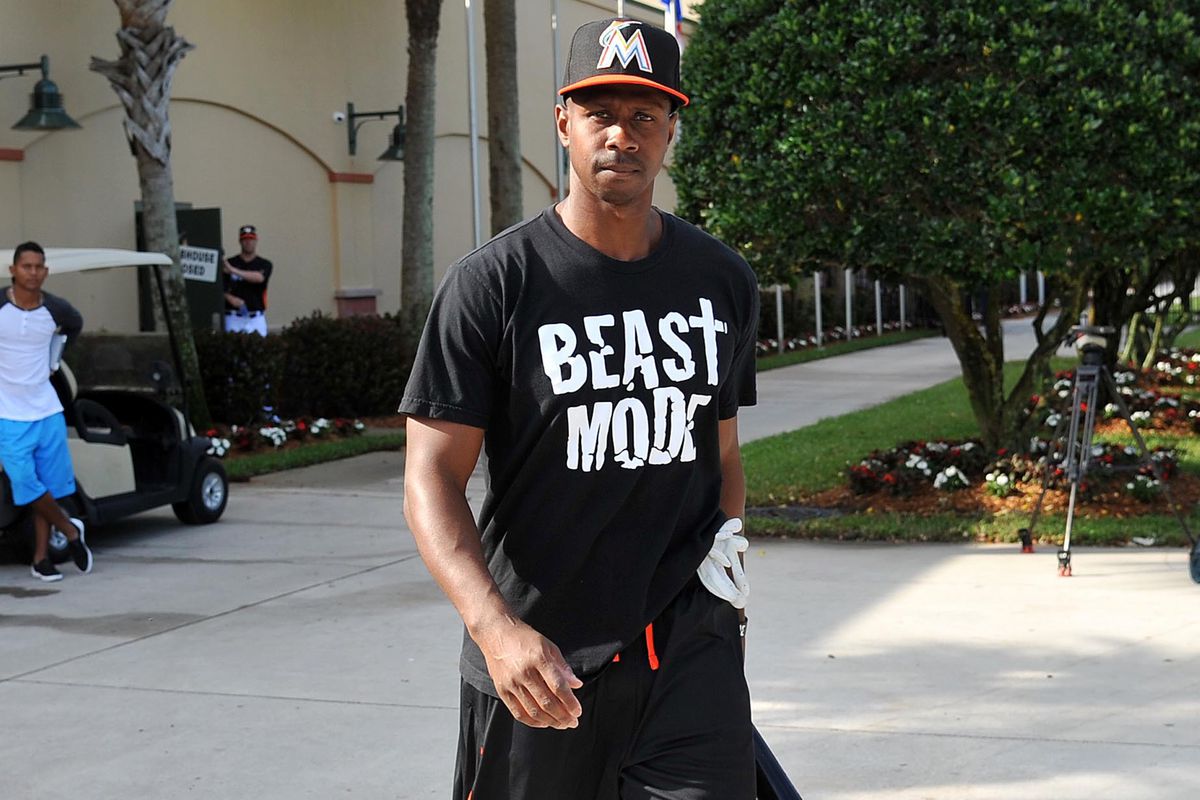 Juan Pierre already showed up in "beast mode," but the rest of the Miami Marlins position players will report to camp today.