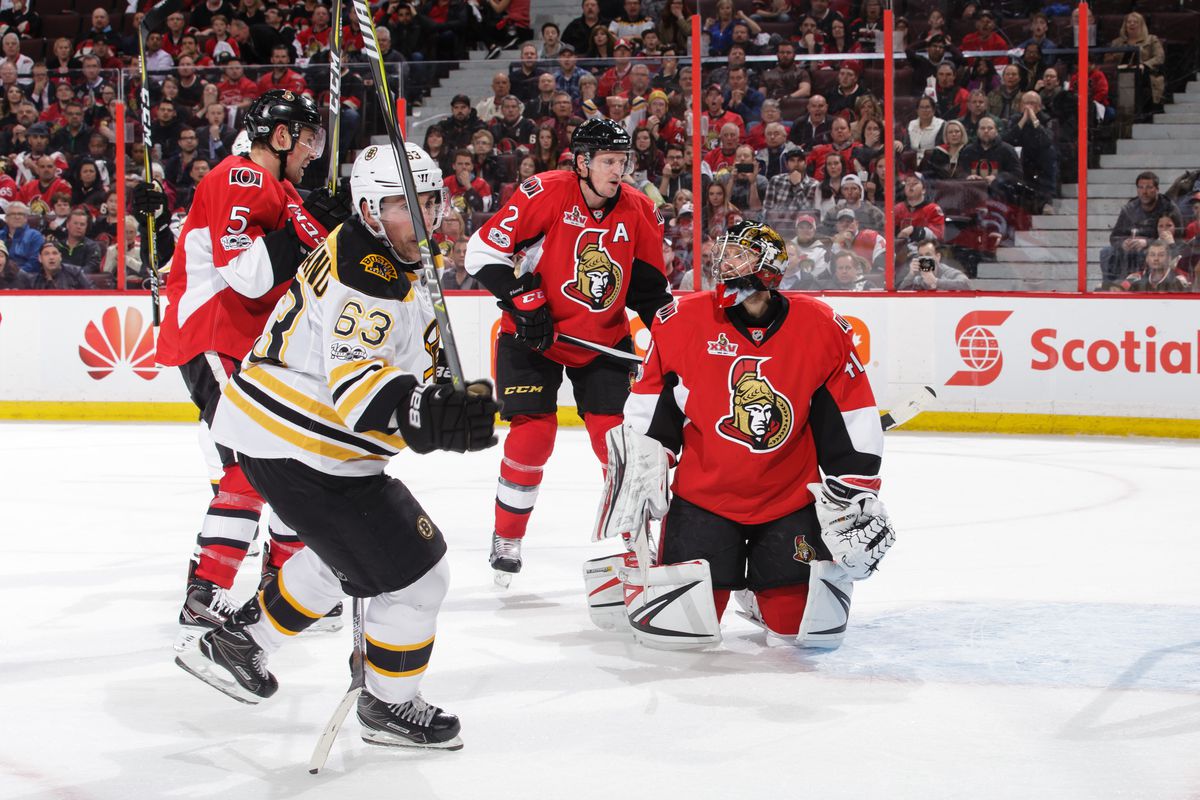 Boston Bruins v Ottawa Senators - Game One