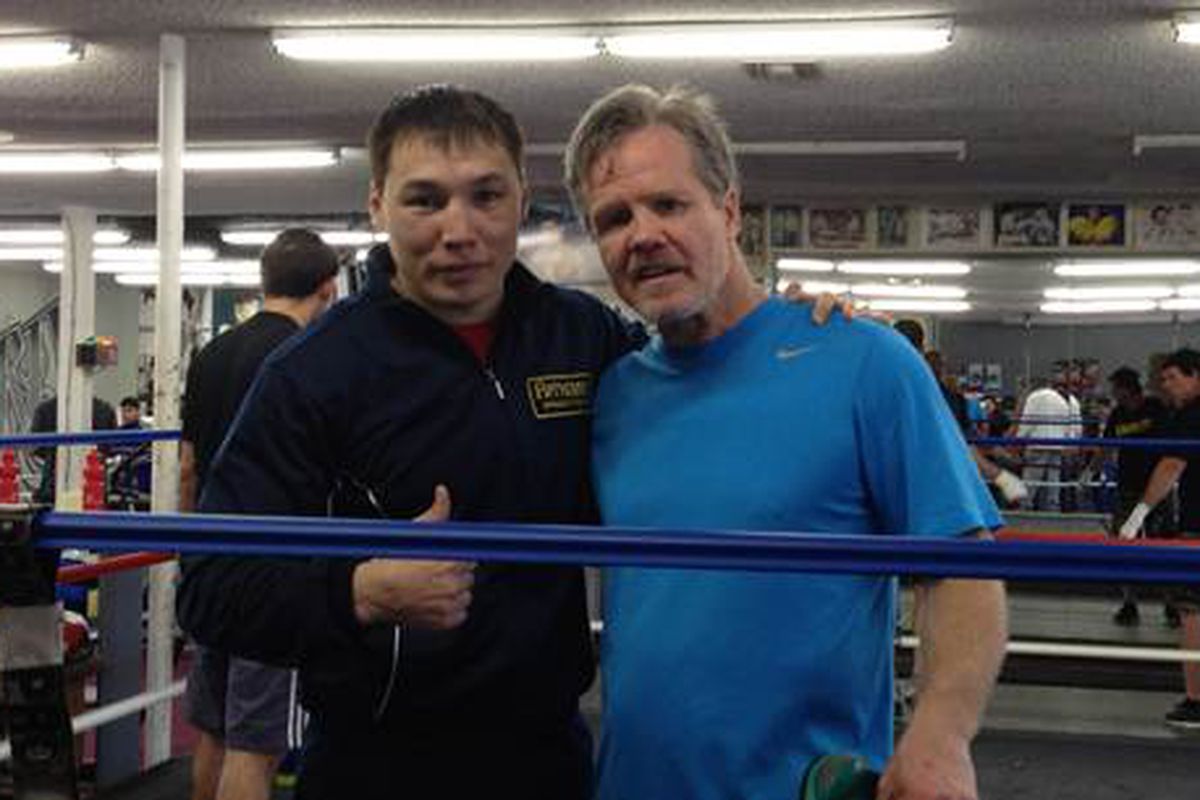 Ruslan Provodnikov has been training with Freddie Roach in preparation for his bout on Friday.