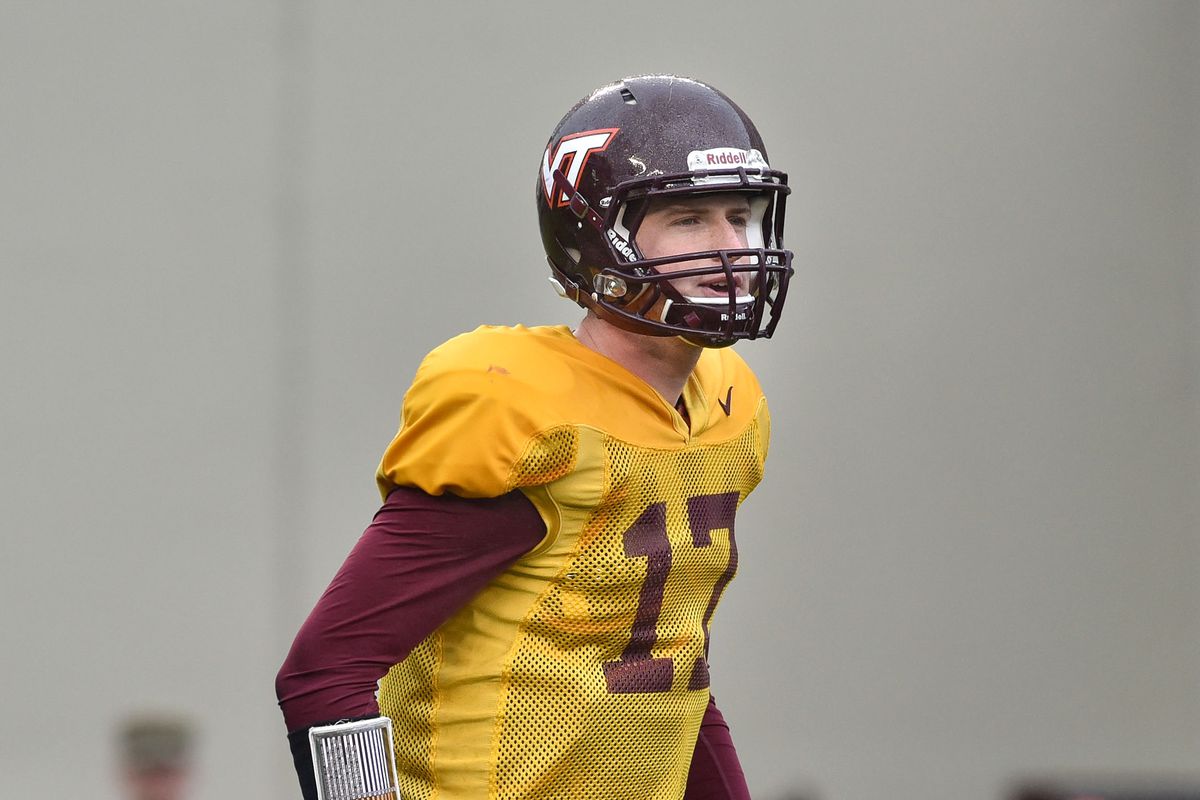 Andrew Ford at the 2015 Spring Game