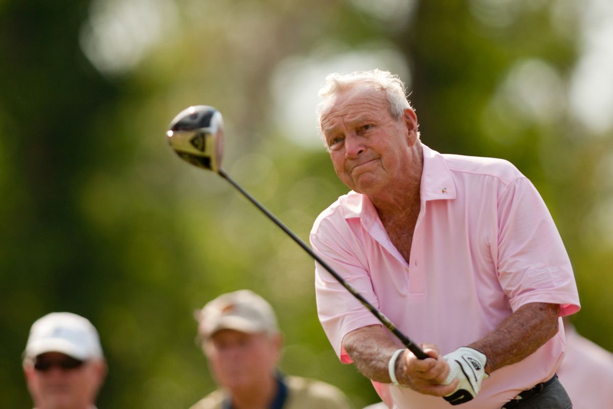 Ever wanted to check in with Arnie on the 5th hole? Now you can.