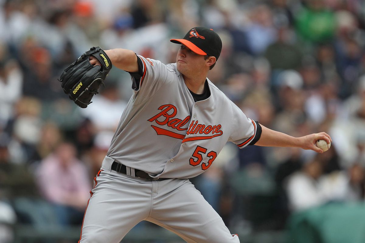 Zach Britton is a winner this week.  Actually, he was a winner twice this week.  (Photo by Jonathan Daniel/Getty Images)
