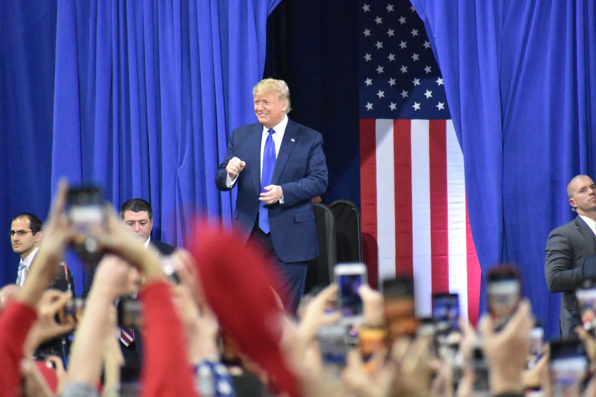 U.S President Donald Trump’s Rally in Milwaukee