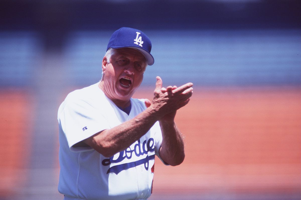 Dodgers Manager Tommy Lasorda