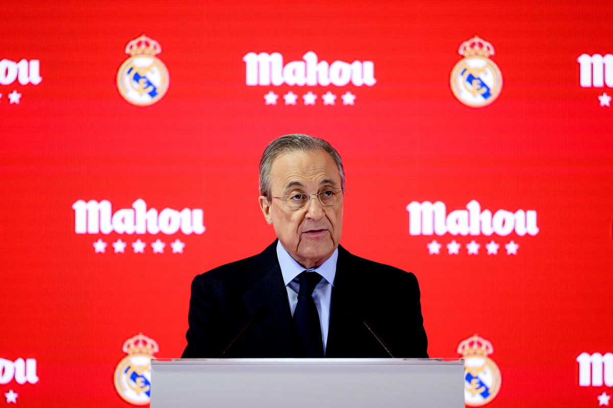 Real Madrid And Mahou San Miguel Sponsorship Presentation