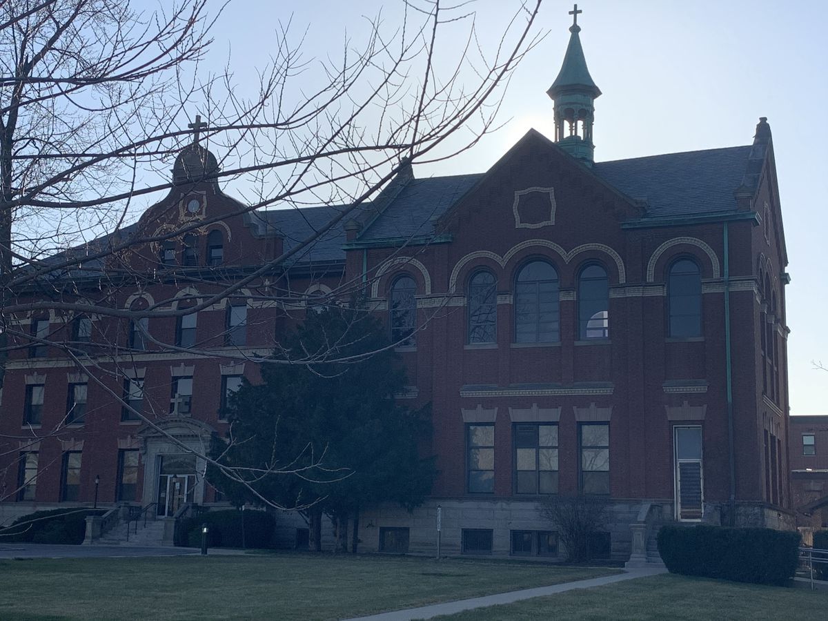 A former Passionist monastery adjacent to Immaculate Conception Church in Norwood Park. The religious order once housed another cleric there who'd been accused of sexual abuse. After parishioners found out, he was moved. The building was sold in 2013.