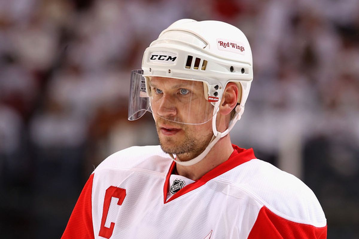 Nicklas Lidstrom will be manning the blue line for a 19th season in Detroit. (Photo by Christian Petersen/Getty Images)