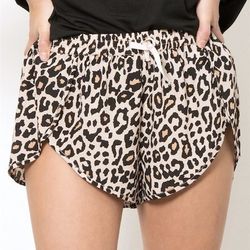 Finders Keepers leopard shorts, $68