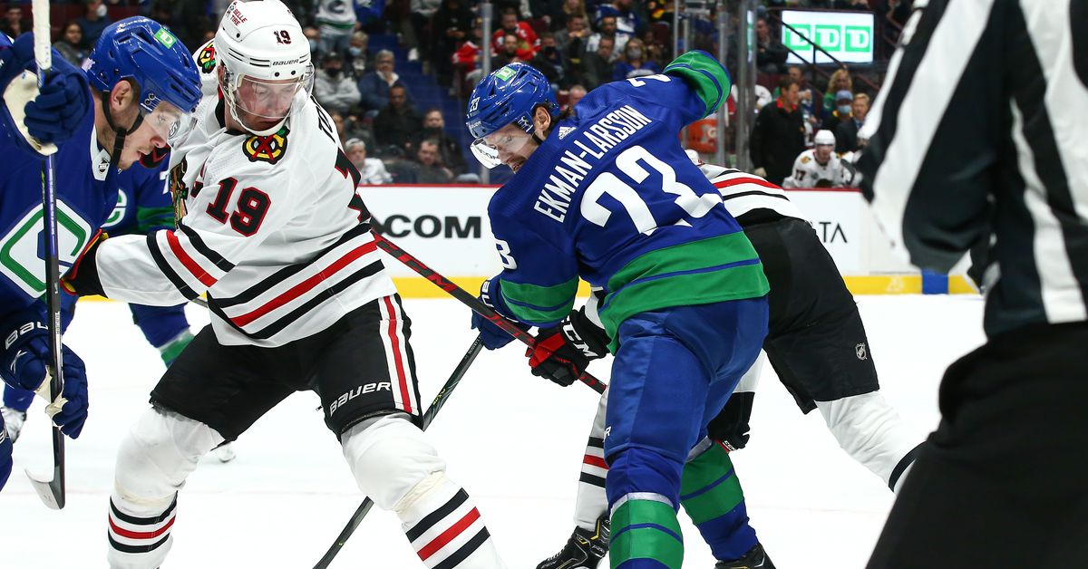 Blackhawks vs. Canucks: First Period Discussion