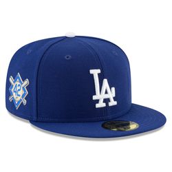 The 2018 Jackie Robinson Day Dodgers cap