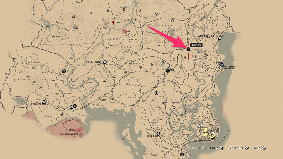 Red dead redemption 2 how to find the trapper shop with images. 