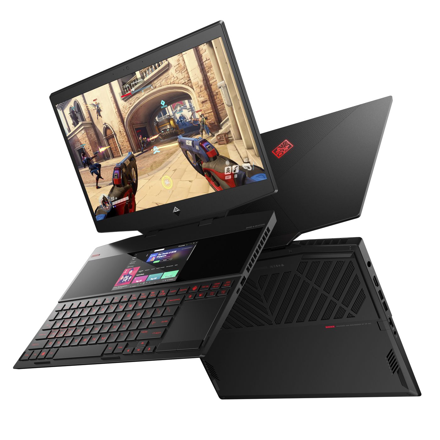 Hp S New Dual Screen Gaming Laptop Lets You Watch Twitch And Play Simultaneously The Verge