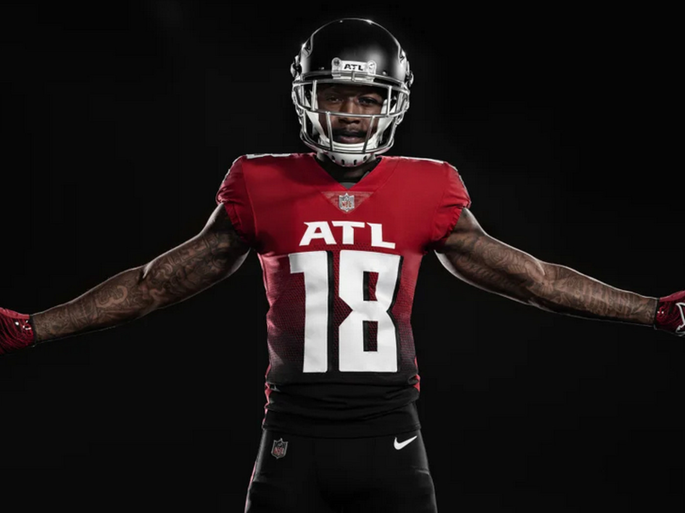 falcons red color rush