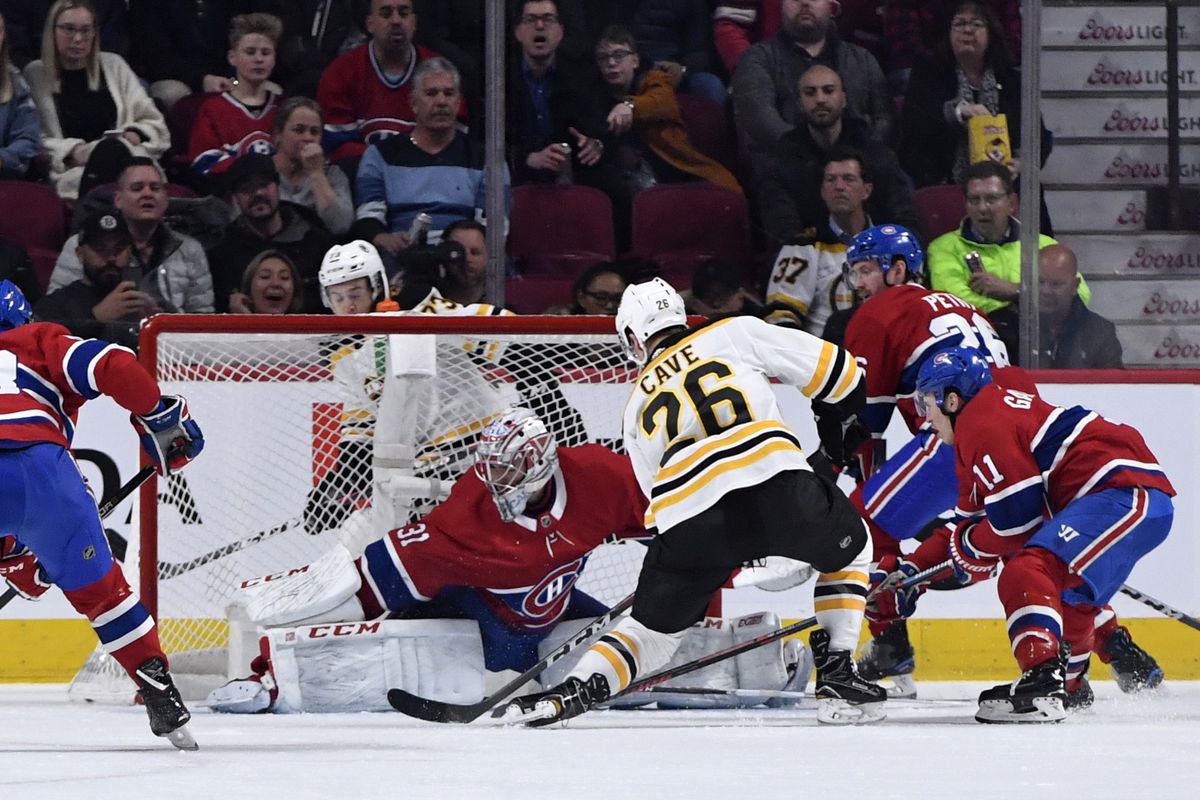 NHL: Boston Bruins at Montreal Canadiens