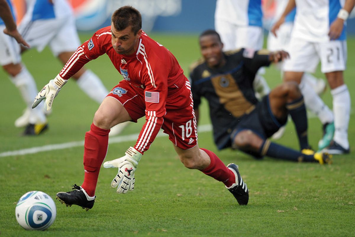 Jon Busch and the San Jose Earthquakes hope to get back on track against the Philadelphia Union. In their brief history, the Union have never defeated the Quakes. 