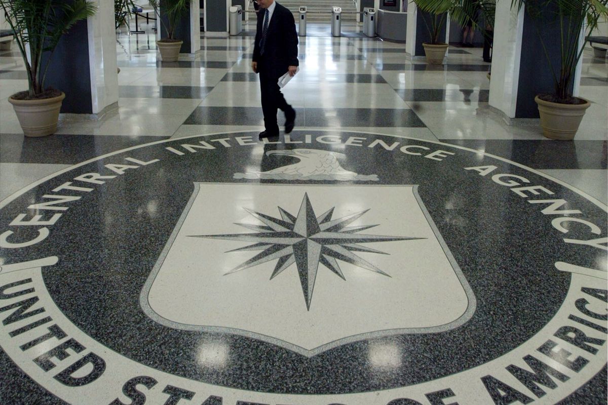 The CIA headquarters in Virginia