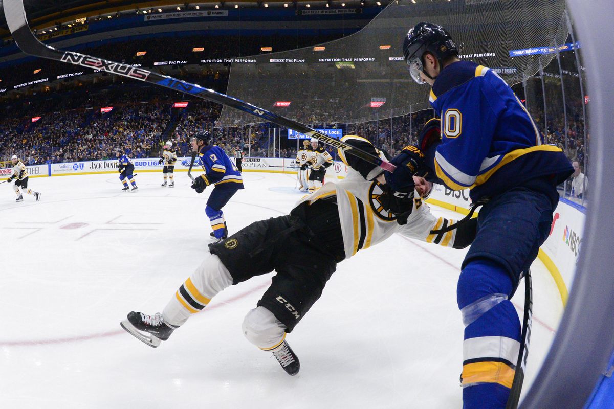 NHL: Boston Bruins at St. Louis Blues