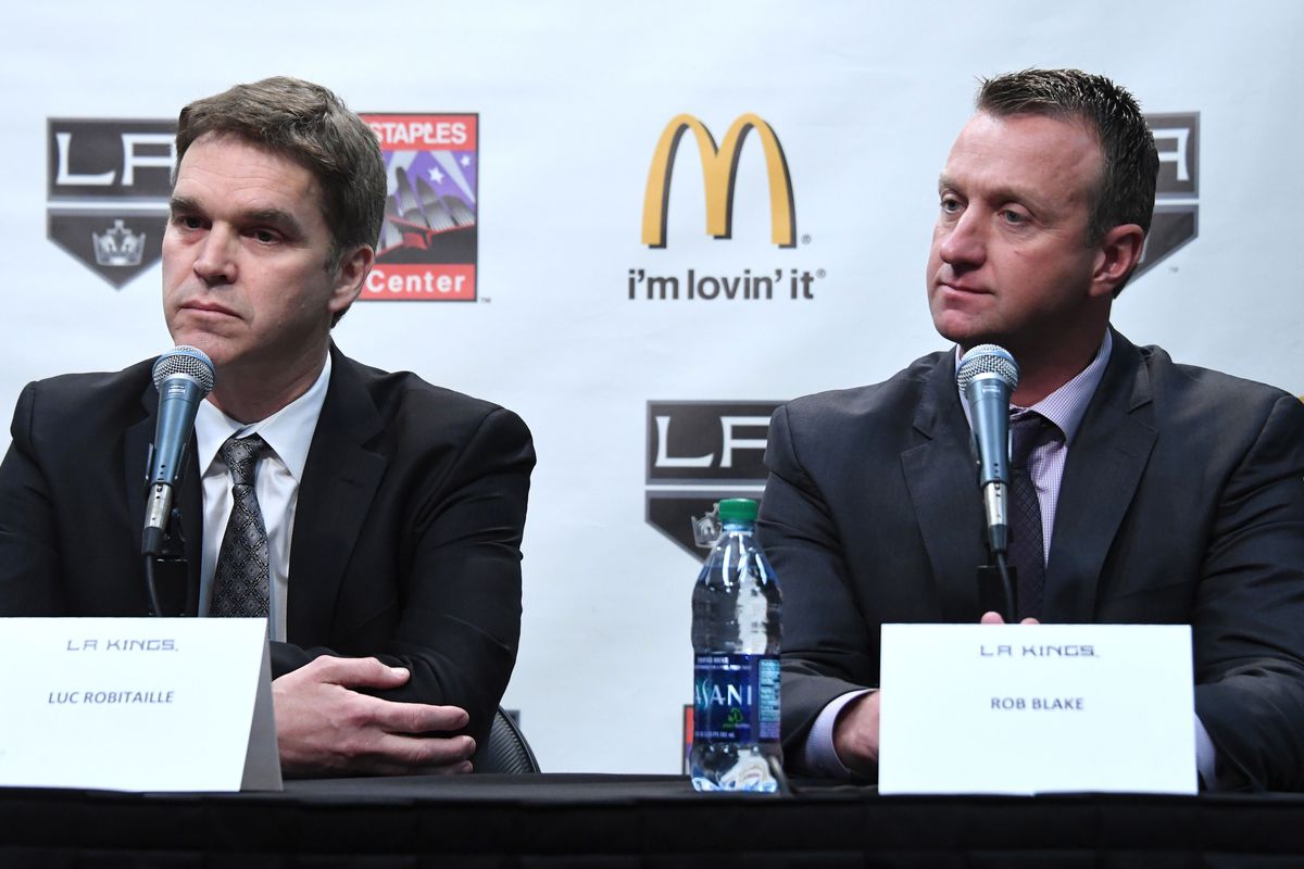 NHL: Los Angeles Kings Press Conference